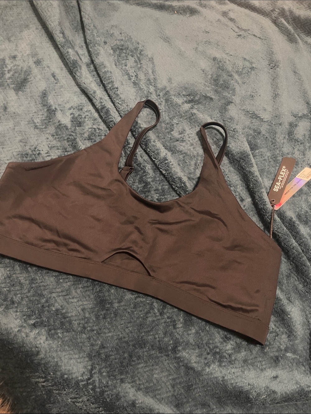 Jolyn Clothing Black Amelia Bikini Top